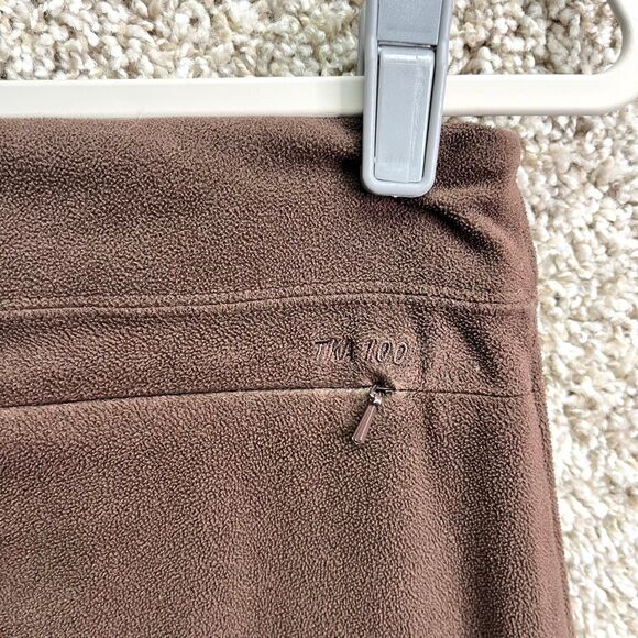 The North Face Sweatpants Women’s Small Brown Fleece TKA 100 - Picture 6 of 7